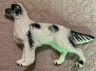 Vintage Spaniel Pointer Setter Dog Figurine Unmarked Porcelain 7    Tall