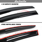 For 2018-2022 Honda Accord Jdm Mugen Style Tape-on Window Visor Vent Rain Guards