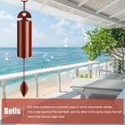 Deep Resonance Serenity Metal Bell Heroic Wind Chimes Outdoor Garden Home Decor