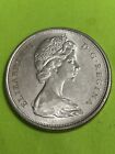 1965 Canadian  Silver Ag 50 Cent Half Dollar  Qeii    New Effigy  Nice Coin