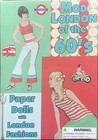 Mod London 1960 s Fashions Paper Dolls Set Vintage Retro Style Doll Clothes