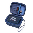 Hard Case Compatible With Jbl Go 4   Go 5   Go 3 Ultra Speaker Blue