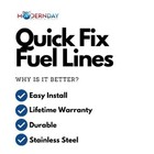 2001-10 Chevy Silverado 2500hd Quick Fix Fuel Line Duramax Diesel Crew Cab Model