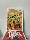 Nintendo Wii Just Dance Lot Of 7 - 1-4 2014   2015   Broadway - All Complete 