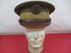 Wwi Aef Us Army Officer s M1912 Uniform Visor Cap Or Hat - Original  7 1 4  Nice