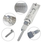  ss001 Pro  2   in   1 Stainless Steel Lock Tool Kit     Portable Key Adjustment