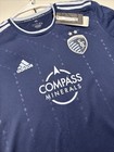 Nwt Men s Large Adidas Mls Kansas City Sporting Johnny Russell Soccer Jersey