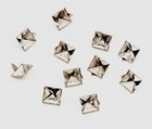 1000 1 2  Silver Square Pyramid Stud Goth Leather Craft Denim Punk Clothing Shoe