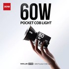 Zhiyun Molus G60 60w Bi-color Led Video Cob Light App Control Portable Light