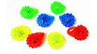 72 Ct  Flashing Led Bumpy Rings Blinking Soft Jelly Glow