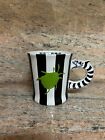 Beetlejuice The Musical Broadway Souvenir Black Striped Coffee Tea Mug Cup New
