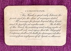 Western Union 1908 Issued Pass l a  Downs  Illinois Central