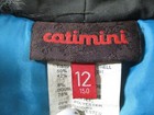 Catimini Coat Girls 12 Years 150 Olive Hooded Faux Fur Lined Parka Embroidered