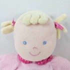 Carter s Just One Year My First Doll Plush Blonde Pigtails Girl Baby Lovey Toy