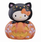 15  Hello Kitty Jack-o-lantern Pumpkin Halloween Figurine Glow In The Dark Decor