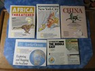 Lot Of 35 National Geographic Maps 1990-1999 No Duplicates