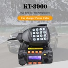 Qyt Kt-8900 25w Mini Car Mobile Radio Dual Band 136-174 400-480mhz 2 Way Radio
