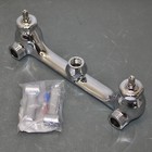 Zurn Pre Rinse Faucet Z842x1-xl  Gooseneck  36  Spout  Aquaspec  Chrome  1 6 Gpm