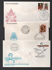 Venezuela  1980-1985 10 Diff  First Day Covers Of Thematic Personalities  Vs0272