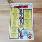 Vintage 1977 Howard Johnson   s Ho Jo Amuse-a-menu Metric System High Grade  Look 