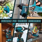 For Makita 18v 3 8ah Lithium-ion Lxt Battery charger 18v Bl1830 Bl1850 Bl1860