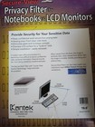 Kantek Secure-view Svl19 0 Privacy Filter 19  For Notebook    Lcd Monitor Open