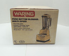 New Vintage Waring Blender Almond Bl2088 Push Button Multi-speed Factory Sealed