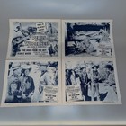 Perils Of The Wilderness 1955 Serial Complete 4 Lobby Card Set Chapter 1    