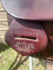 Used 18  Wide Tree Tucker High Plains Round Skirt  Western Trail Saddle