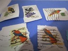 Lot Of 32 Bird Stamps Cancels Various Years Used