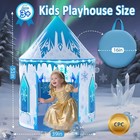 Frozen Play Tent For Kids - Pop Up Castle Indoor Outdoor Toy For Toddlers