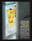 1962 Fruit Cocktail Gelatin Rainbow Parfait   Ge Spacemaker Frost Guard Print Ad