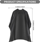 Professional Hair Cutting Cape With Adjustable Snap Closure  Salon Barber Cape w