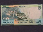 Malawi 50 Kwacha   Safari  2016 Unc Note  Elephant Note Great Color In This One