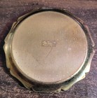 Beautiful Red And Gold Vintage Floral Stratton Powder Compact