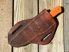Crossdraw Leather Knife Sheath - Horizontal Sheath