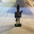 Vintage Lead Toy Figures Lot Of 5 Soldier Cowboy Porter Civilian Ages 8-16 Years