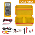 Hard Carrying Case For Fluke Digital Multimeter  Yellow   Compatible With Fluke