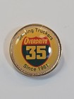Overdrive Magazine 35 Year Anniversary Lapel Pin Serving Truckers Since 1961