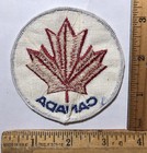 Vintage Canada Maple Leaf Logo Patch Sew On 3    Round Travel Souvenir