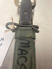 Genuine U s g i  Military Vietnam Era M7  boc  Bayonet   Scabbard  bmo   033