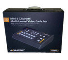 Avmatrix Vs0601 Mini 6 Channel Sdi hdmi Multi-format Video Switcher With T-bar