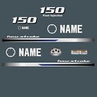For Yamaha F 150 Four Stroke Outboard  Vinyl Decal Set From Boat-moto   Sticker