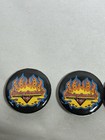 Harley Davidson Las Vegas Cafe Motorcycle Button Pins Eagle Collection Lot Of 6