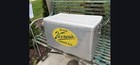 Vintage  Vernor s Ginger Ale Metal Soda Cronstrom Cooler Ice Box Chest Aluminum