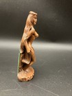 Coco Joe s Vintage Hawaiian Tiki Hula Girl  Hand Carved Figurine Hawaii Hw54