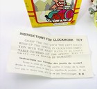 1990s Vintage Tricycle With Bell Wind Up Tin Toy In Original Box - Works