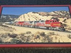 Santa Fe Railroad Print 16x10  Frame 17x11 