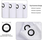 Room Divider Curtain Screen Partitions Total Privacy Wall Wide Blackout Curtains