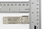 Woman Metal 5 8  16mm  Plate Belt Buckle   7a  Polished Silver Color New